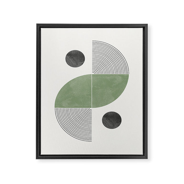 Geometric Shape 01 Framed Canvas Print Gallery Image 1
