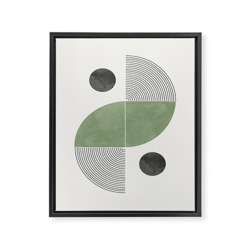 Geometric Shape 01 Framed Canvas Print Gallery Image 6