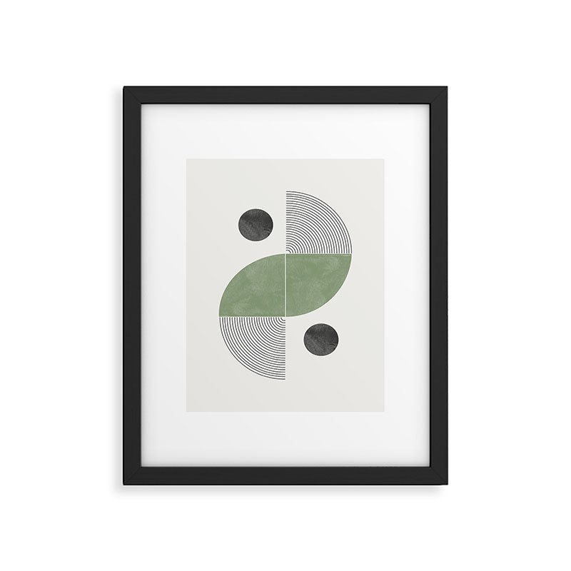 Geometric Shape 01 Framed Art Print Gallery Image 4