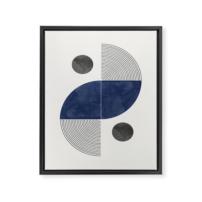 Geometric Shape 02 Framed Canvas Print Gallery Image 6