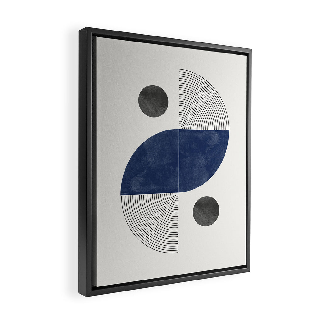 Geometric Shape 02 Framed Canvas Print Gallery Image 2