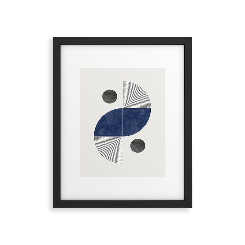 Geometric Shape 02 Framed Art Print Gallery Image 5