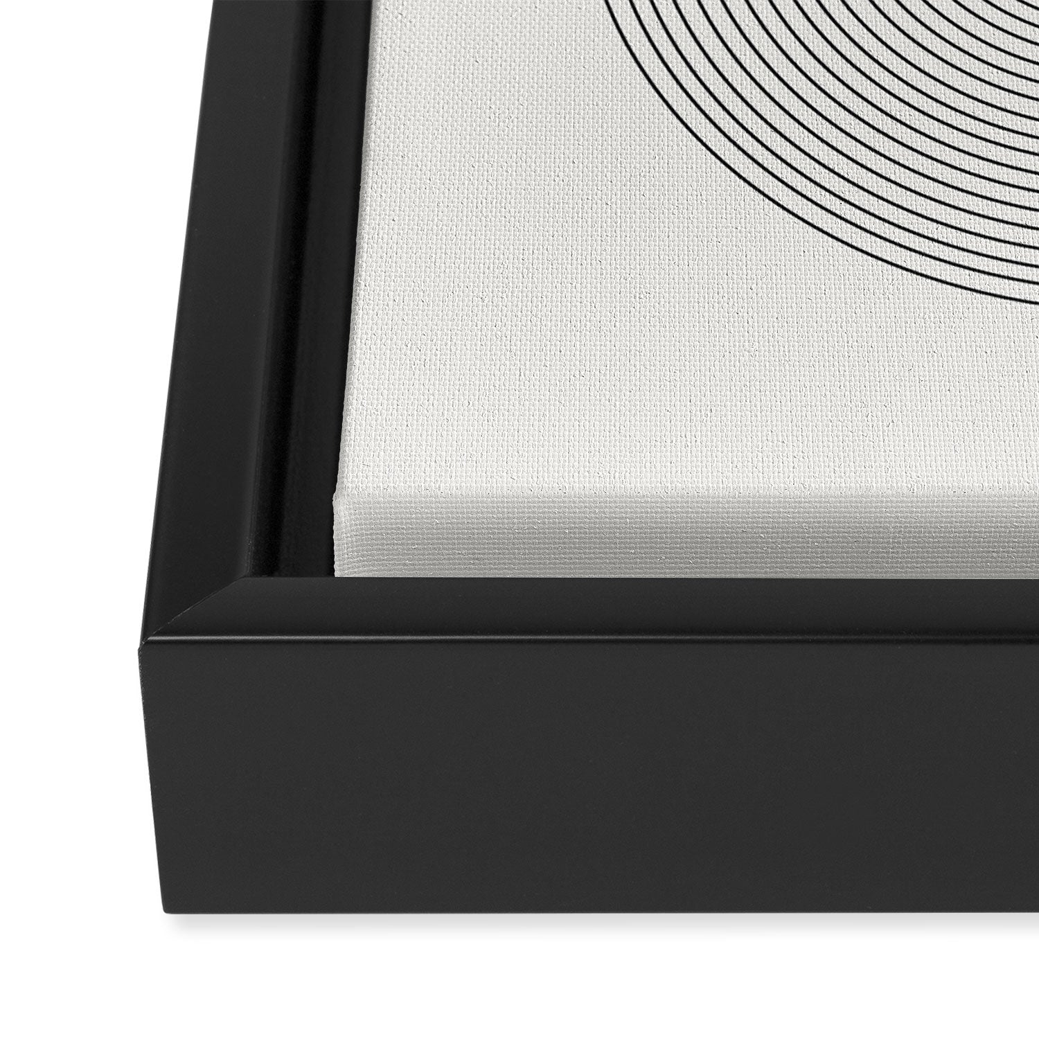 Geometric Shape 03 Framed Canvas Print Gallery Image 3
