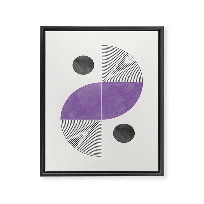 Geometric Shape 03 Framed Canvas Print Gallery Image 1