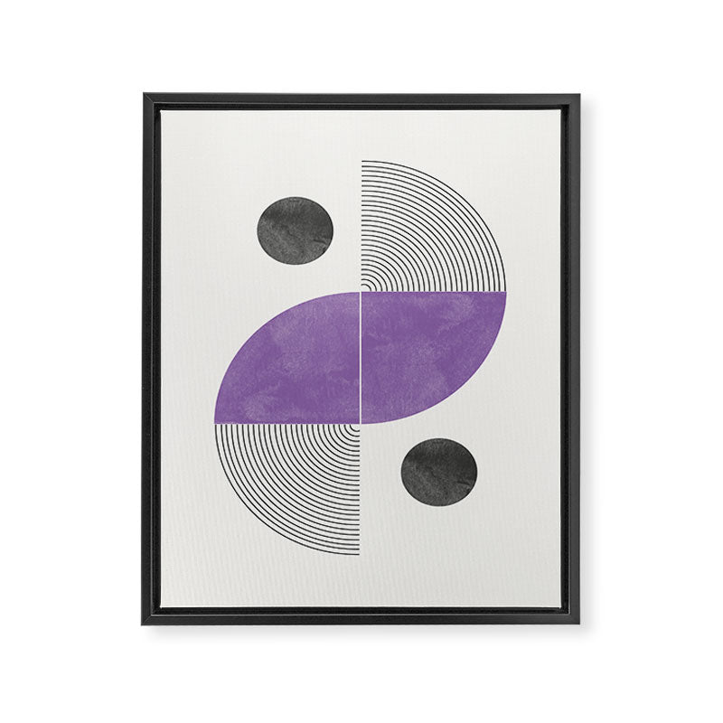 Geometric Shape 03 Framed Canvas Print Gallery Image 6