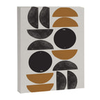 Geometry Shape Mid Century Organic Art Print Canvas Print Gallery Image 6