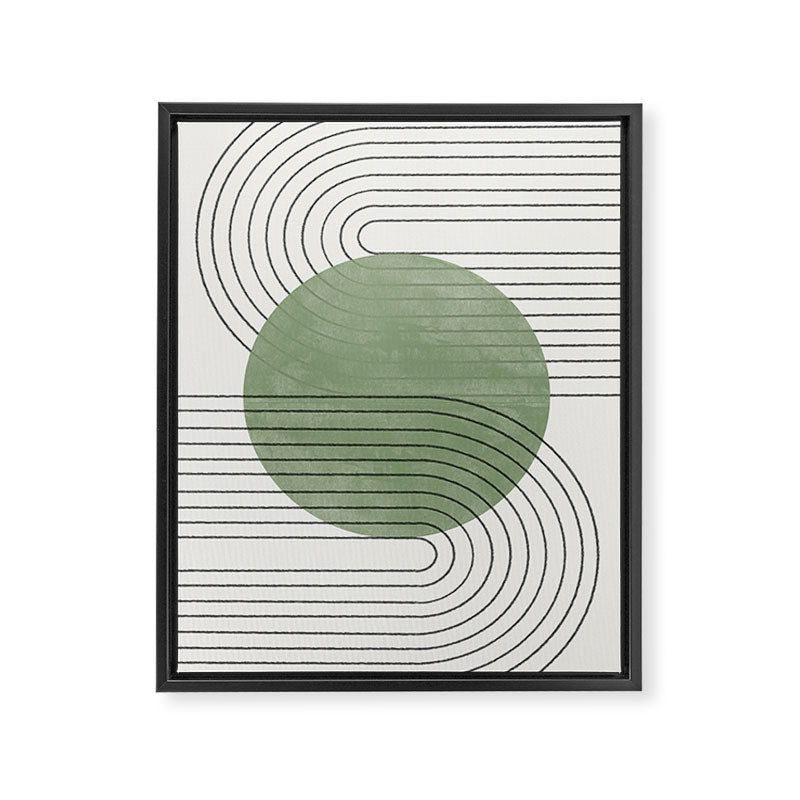 Green Light Summer Vibe  Framed Canvas Print Gallery Image 6
