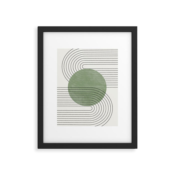 Green Light Summer Vibe  Framed Art Print Gallery Image 1