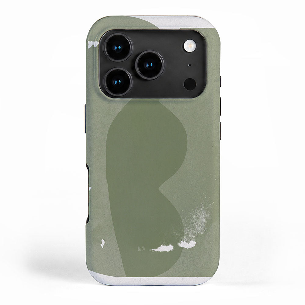 Green Modern Objects iPhone Case Gallery Image 1