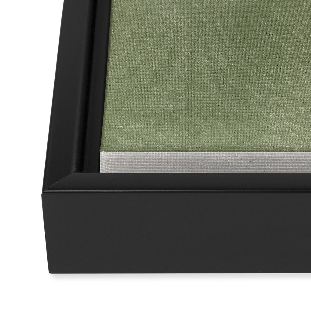 Green Object No.1 Framed Canvas Print Gallery Image 3