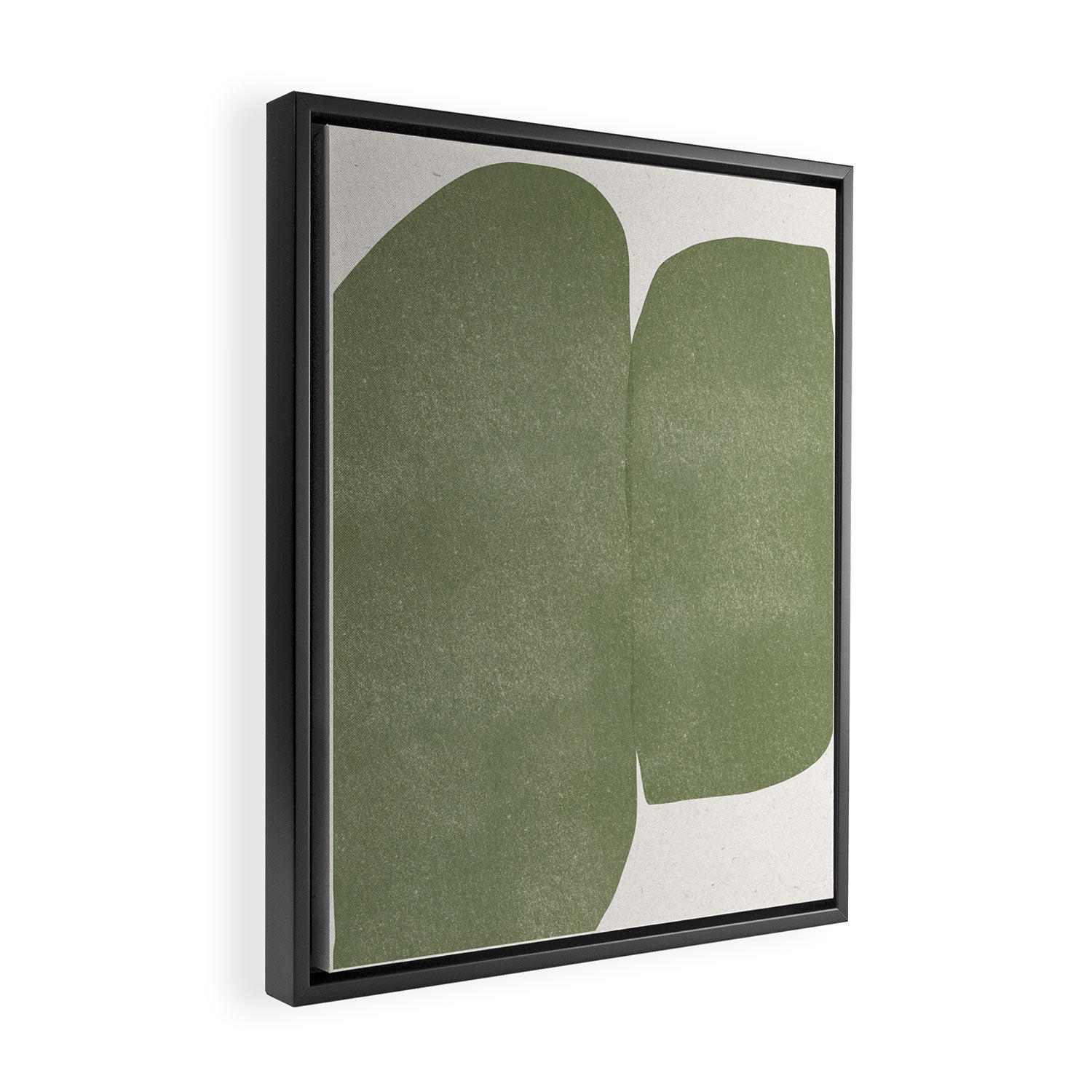 Green Object No.1 Framed Canvas Print Gallery Image 2