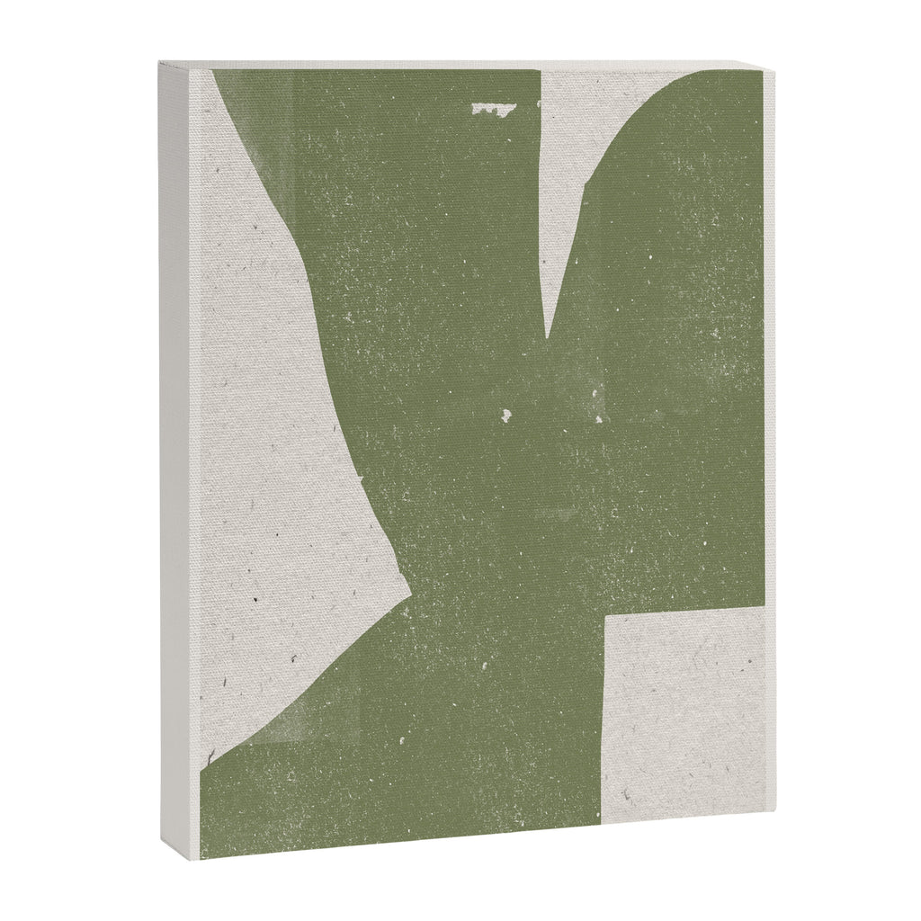 Green Object Paper Canvas Print Gallery Image 6