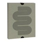 Green Organic Texture Geometric  Canvas Print Gallery Image 6
