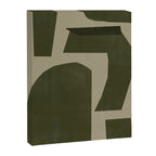 Green Paper Cut No1. Canvas Print Gallery Image 6