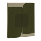 Green Paper Cut No2. Canvas Print Gallery Image 6