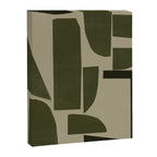 Green Paper Cut No3. Canvas Print Gallery Image 6