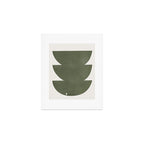 Green Retro Objects Art Print Gallery Image 1