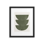 Green Retro Objects Framed Art Print Gallery Image 5