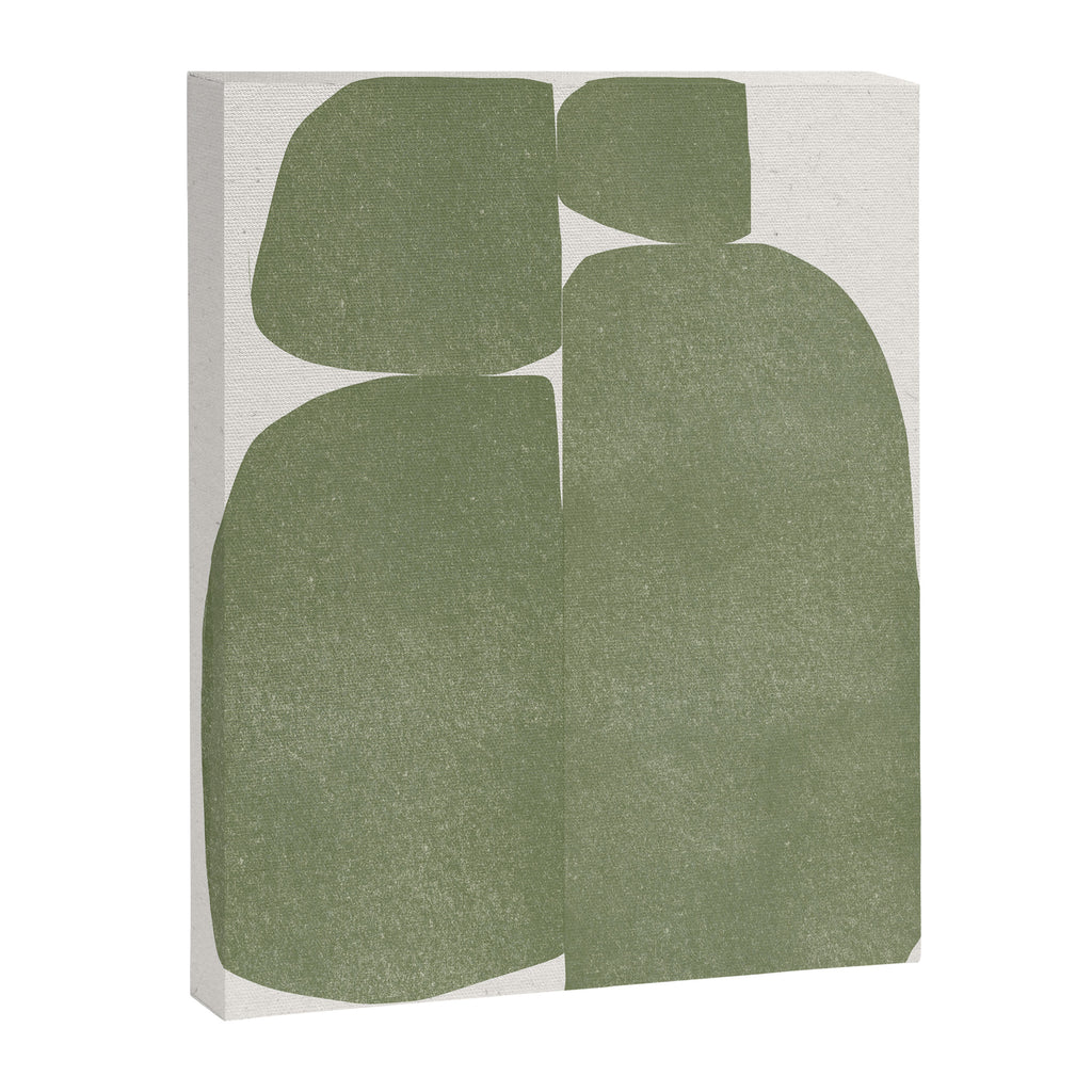 Green Stones Composition  Canvas Print Gallery Image 6