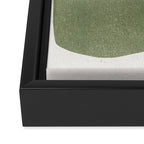 Green Stones Composition  Framed Canvas Print Gallery Image 3