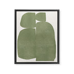Green Stones Composition  Framed Canvas Print Gallery Image 6