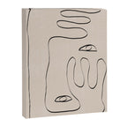 Her, Abstract Face Canvas Print Gallery Image 6