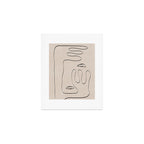 Her, Abstract Face Art Print Gallery Image 1