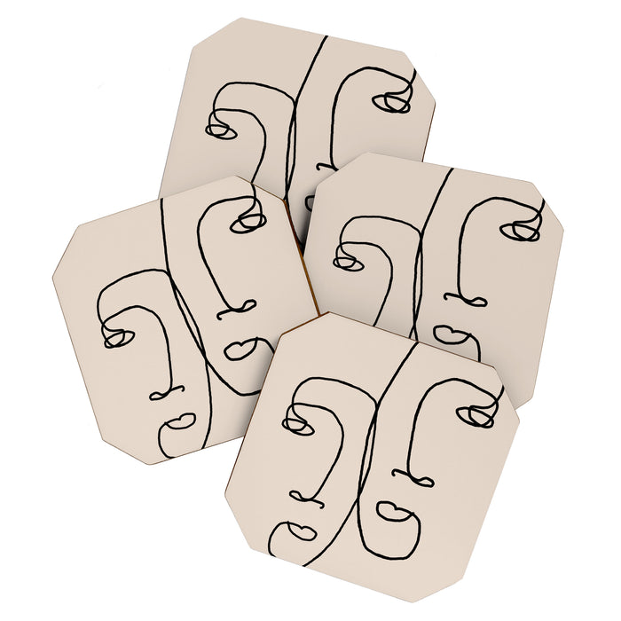 I look over at you Coaster Gallery Image 1