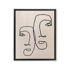 I look over at you Framed Canvas Print Gallery Image 6