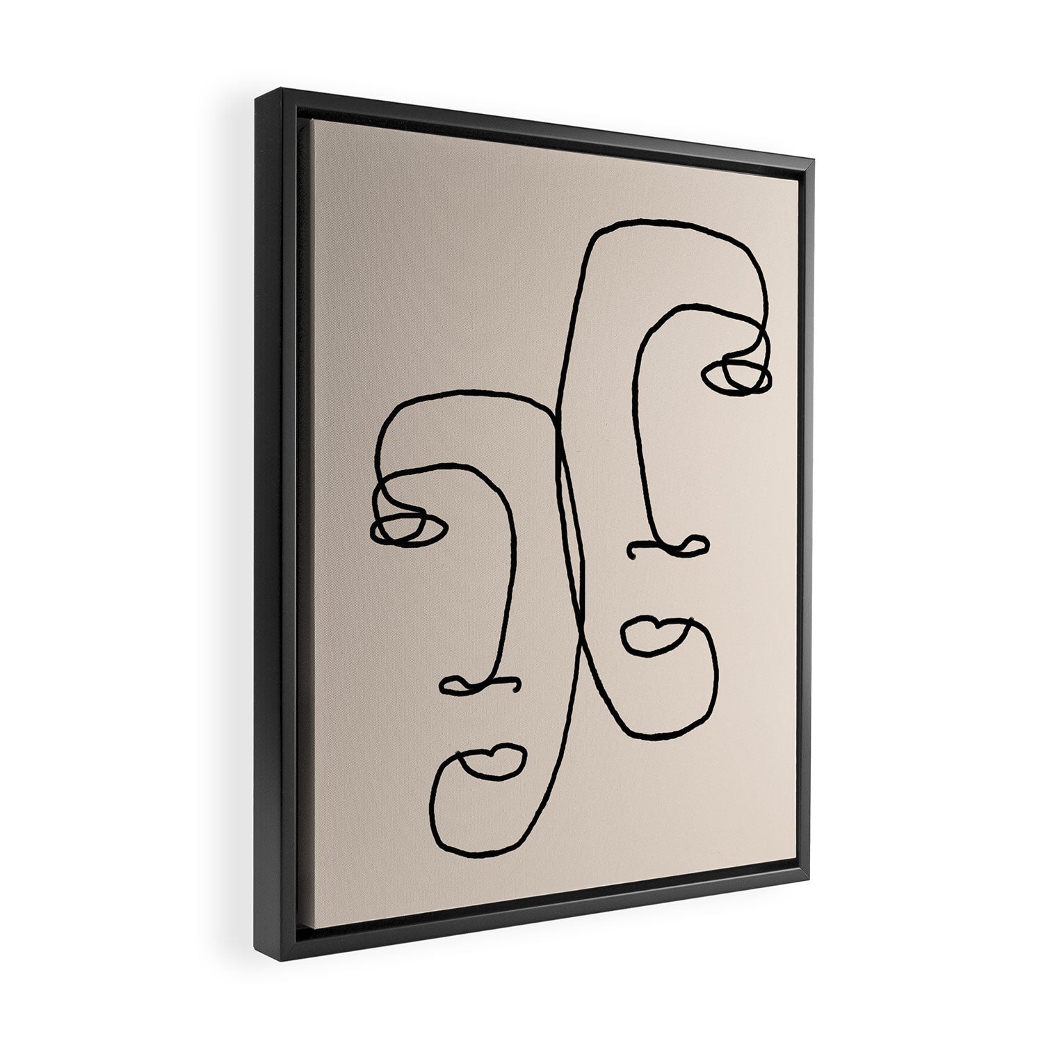 I look over at you Framed Canvas Print Gallery Image 2