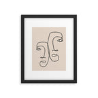I look over at you Framed Art Print Gallery Image 5