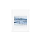 Indigo Clouds, Blue Abstract Art Art Print Gallery Image 1