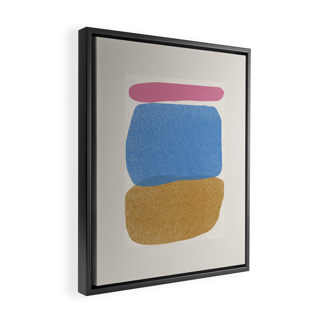 Islands No 1 Framed Canvas Print Gallery Image 2