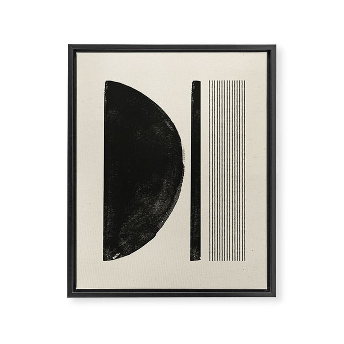 Japandi Object Nr3 Framed Canvas Print Gallery Image 1