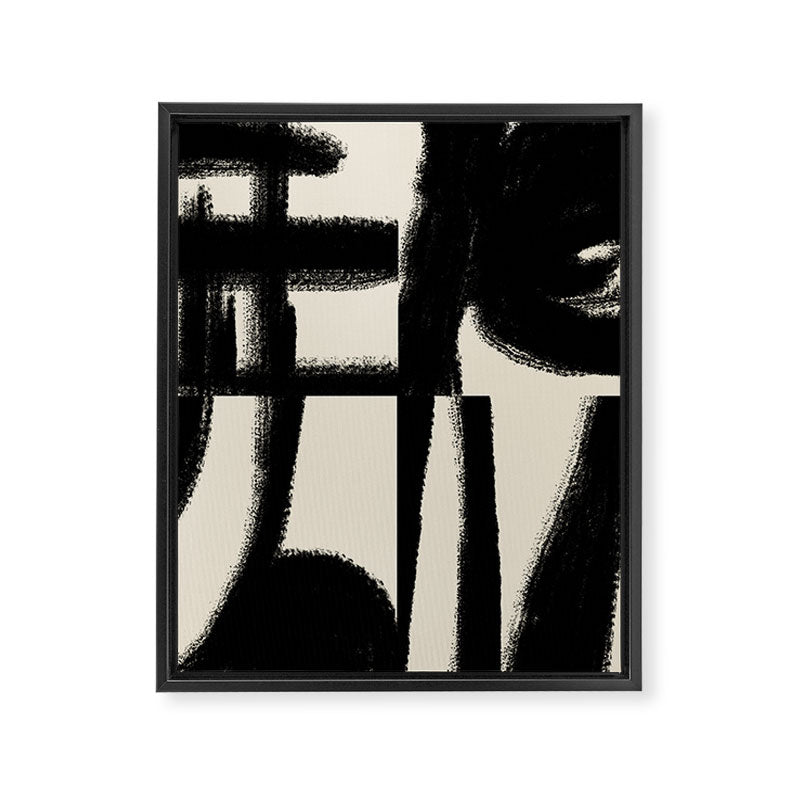 Japandi Object Wabi Sabi Framed Canvas Print Gallery Image 6