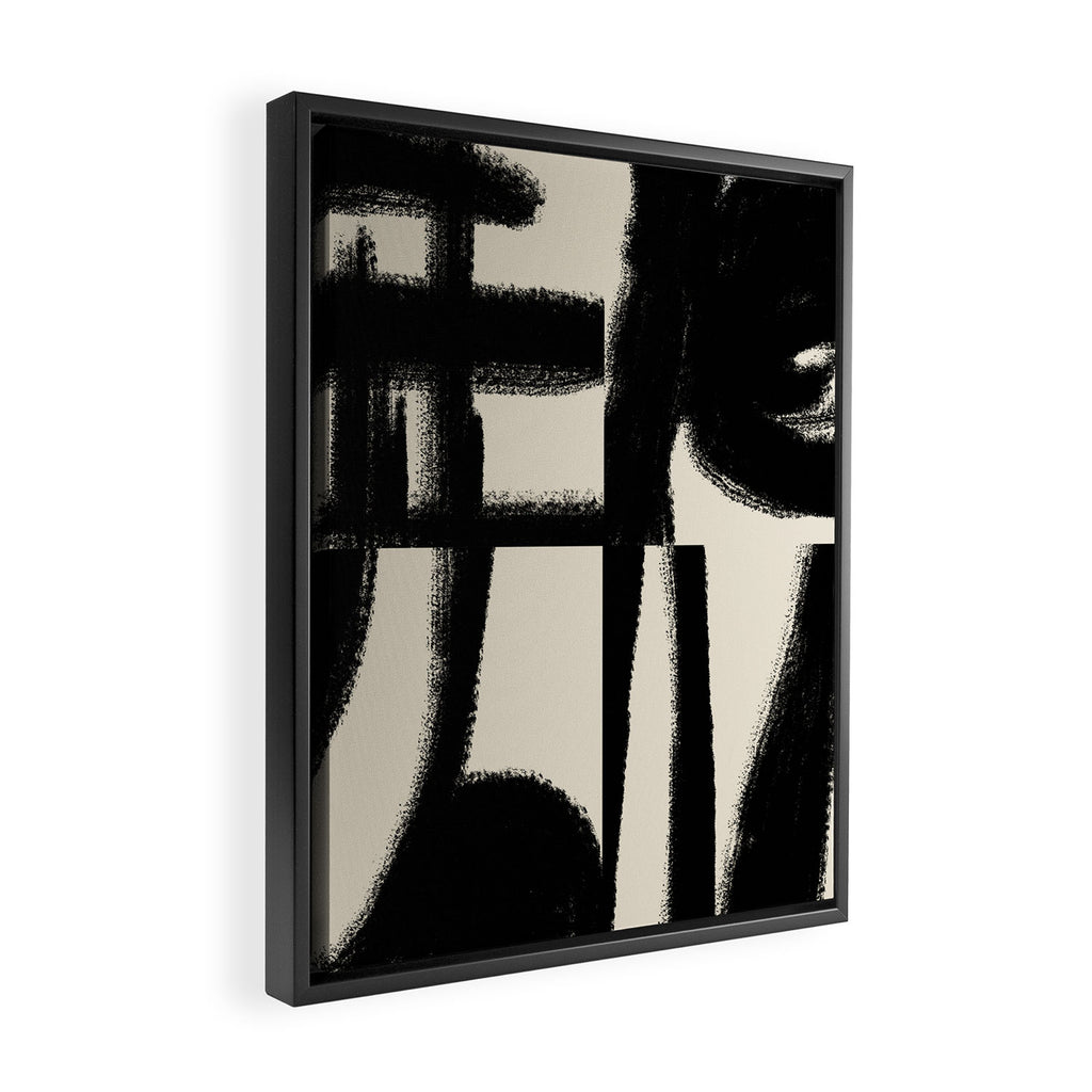 Japandi Object Wabi Sabi Framed Canvas Print Gallery Image 2