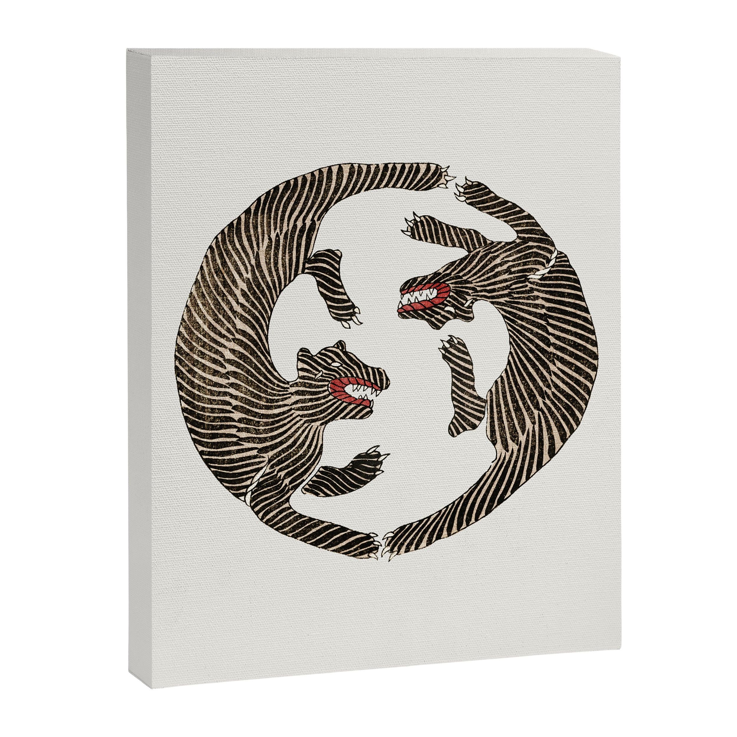 Japanese Tiger Canvas Print Gallery Image 6
