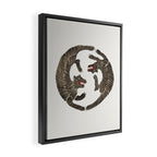 Japanese Tiger Framed Canvas Print Gallery Image 2