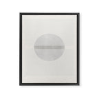 Japanese Zen Paper Collage Framed Canvas Print Gallery Image 6