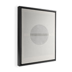 Japanese Zen Paper Collage Framed Canvas Print Gallery Image 2