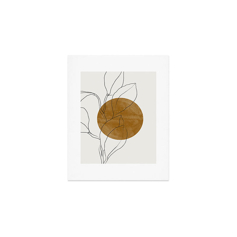 Line Art Home Plant Art Print Gallery Image 1