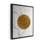 Line Art Home Plant Framed Canvas Print Gallery Image 2