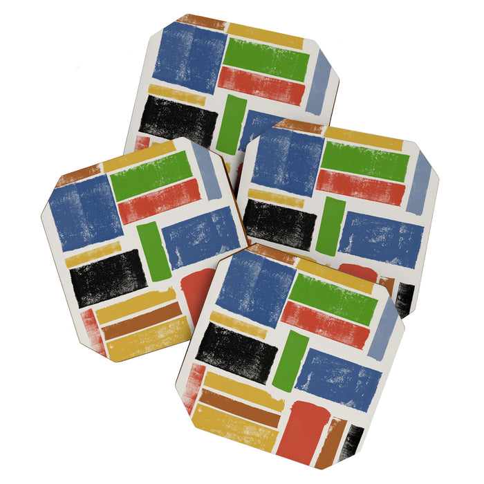 Lino Cut Balance Coaster Gallery Image 1