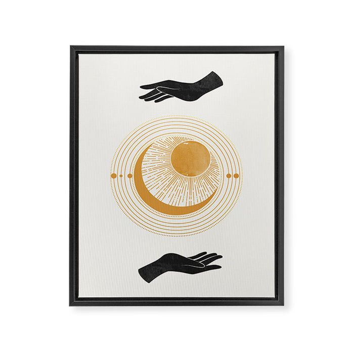 Magic Touch  Framed Canvas Print Gallery Image 1