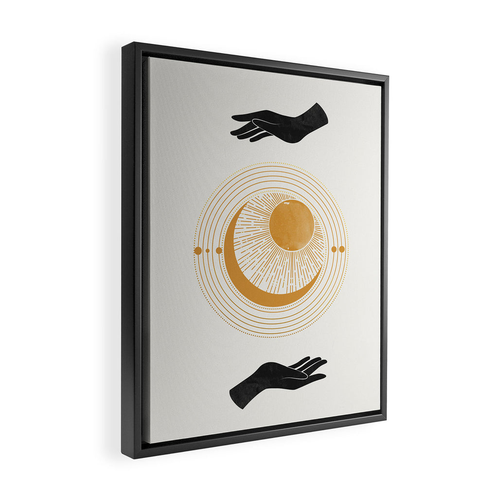 Magic Touch  Framed Canvas Print Gallery Image 2