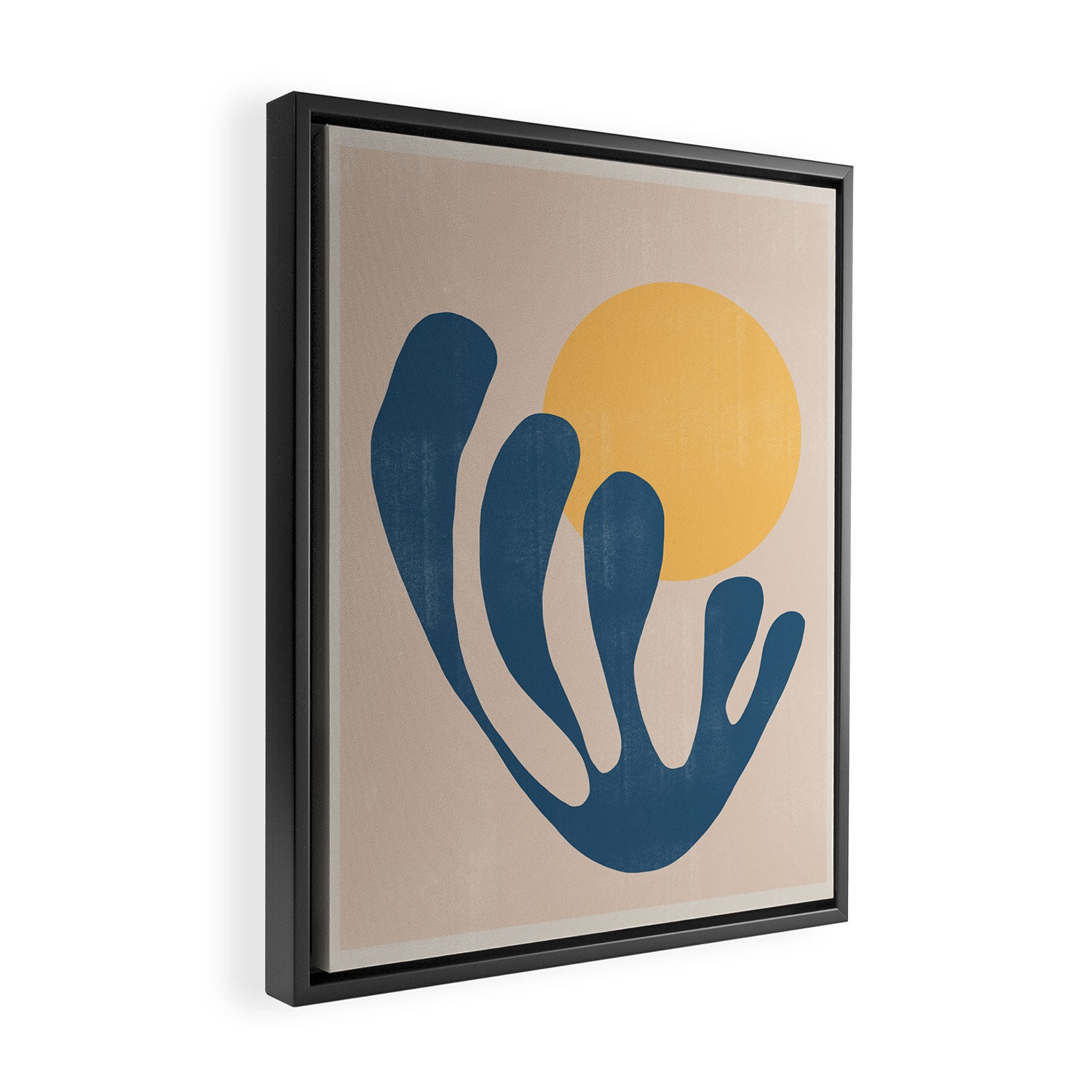 Matisse Flowers No 1 Framed Canvas Print Gallery Image 2