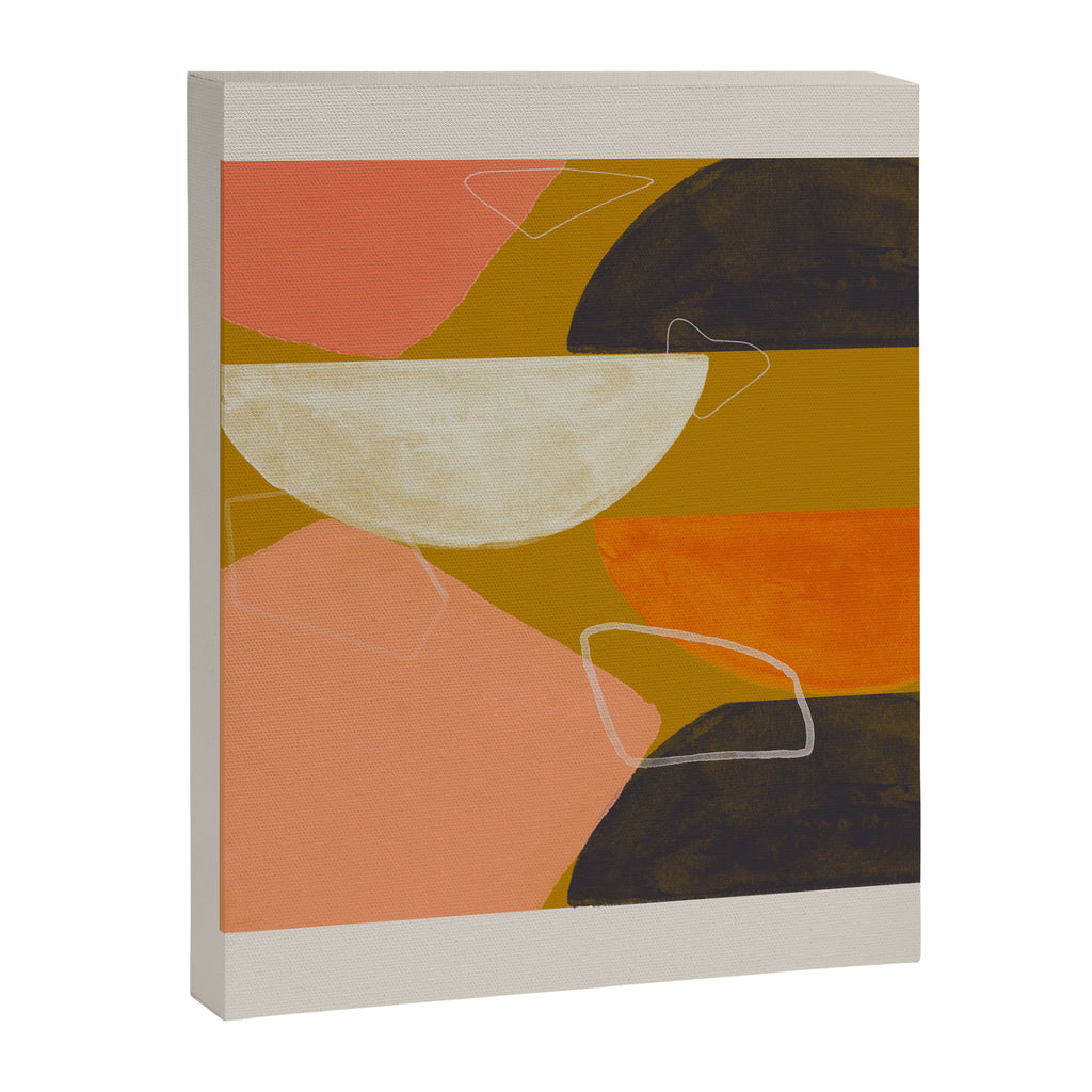 Mid Century Abstract  Canvas Print Gallery Image 6
