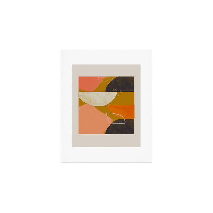 Mid Century Abstract  Art Print Gallery Image 1