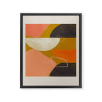 Mid Century Abstract  Framed Canvas Print Gallery Image 6