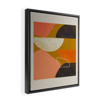 Mid Century Abstract  Framed Canvas Print Gallery Image 2